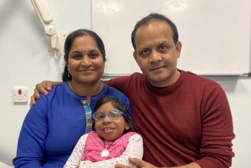 Aditi and her family