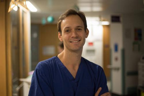 Dr Richard Hewitt, a Paediatric Otolaryngologist (Ear Nose and Throat, ENT) at GOSH